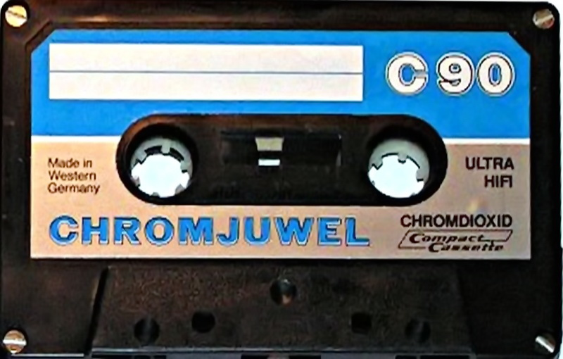 Compact Cassette Chromjuwel 90 Type II Chrome 1979 Germany