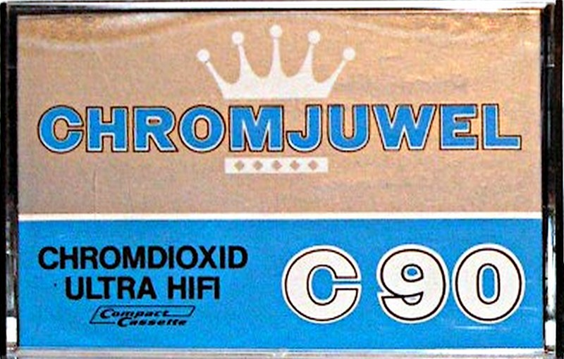 Compact Cassette Chromjuwel 90 Type II Chrome 1979 Germany