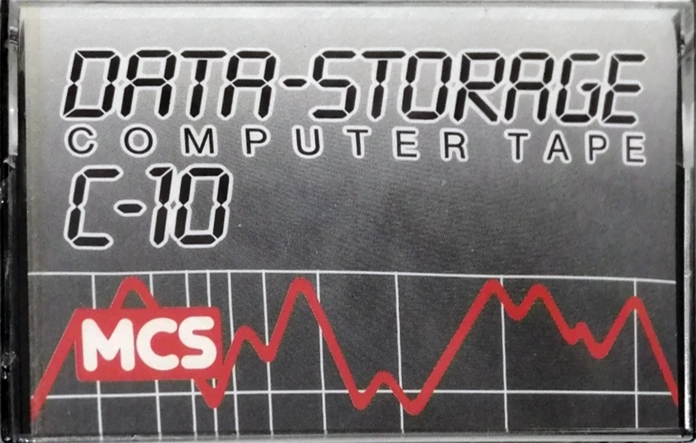 Compact Cassette MCS 10 "Data-Storage" Computer Cassette Switzerland