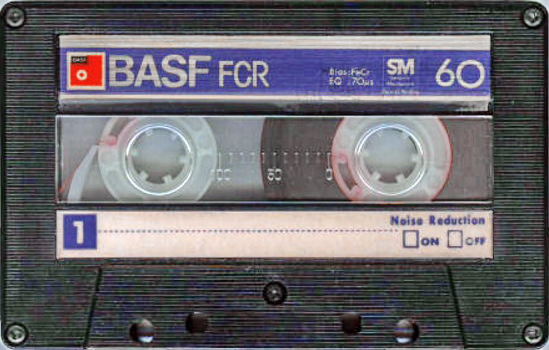 Compact Cassette BASF FCR 60 Type III Ferro Chrome 1978 Japan