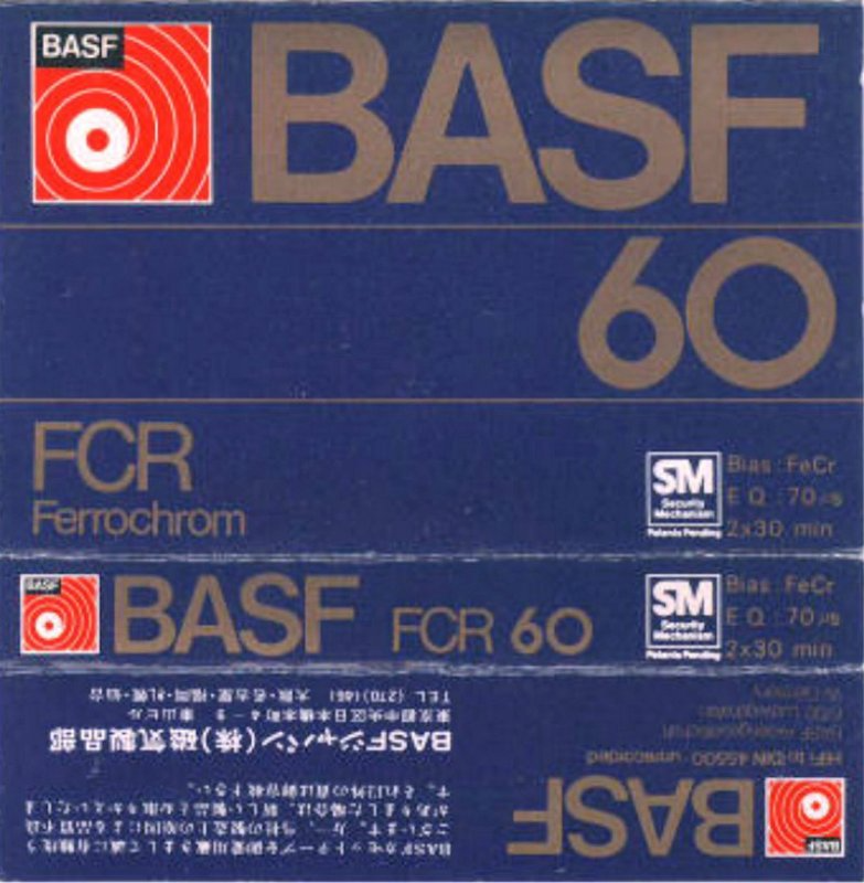 Compact Cassette: BASF  - FCR 60