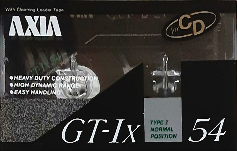 Compact Cassette: FUJI AXIA - GT-Ix 54