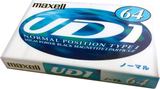 Compact Cassette Maxell UDI / UD1 64 "UD1-64L" Type I Normal 1997 Japan