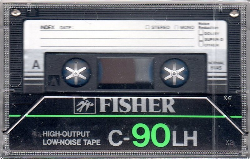 Compact Cassette Fisher LH 90 Type I Normal 1982 USA