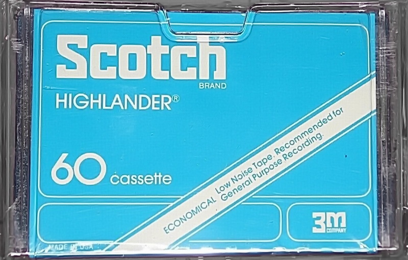 Compact Cassette: 3M Scotch - Highlander 60