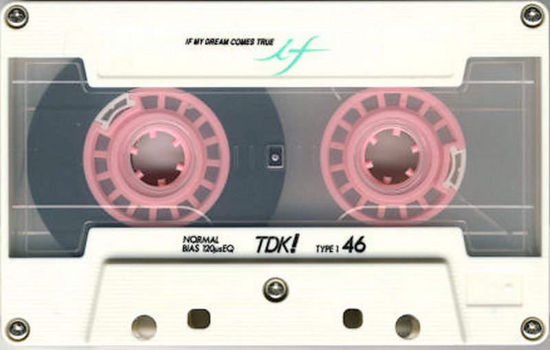 Compact Cassette TDK IF 46 "IF-46W" Type I Normal 1987 Japan