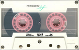 Compact Cassette TDK IF 46 "IF-46W" Type I Normal 1987 Japan
