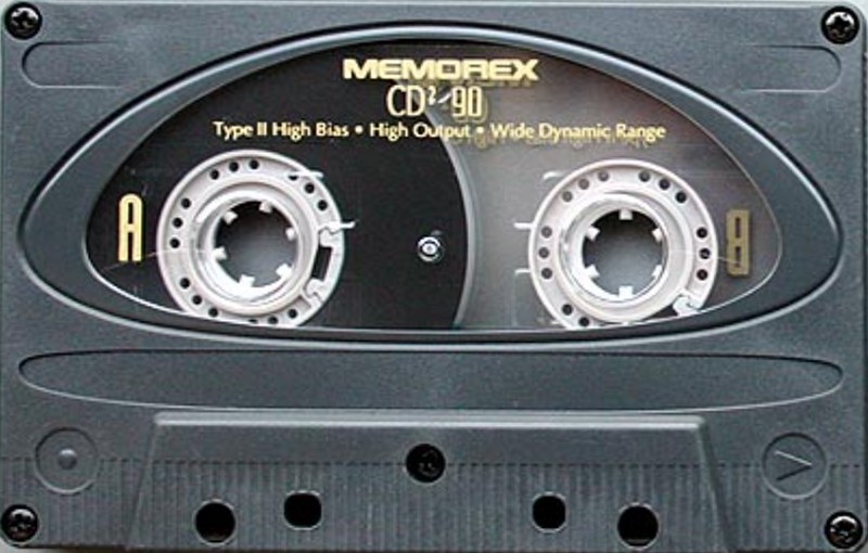Compact Cassette Memorex CD 2 90 Type II Chrome 1998 Canada, USA
