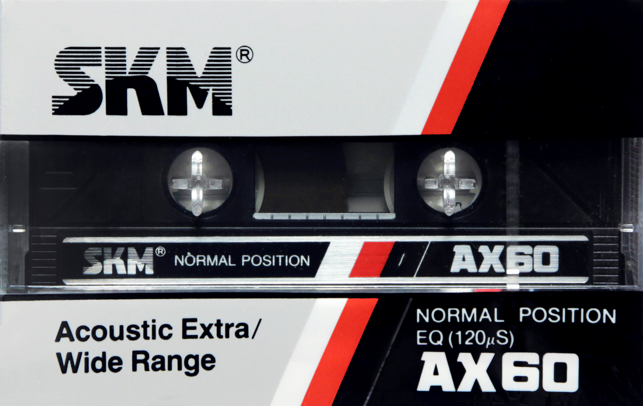Compact Cassette SKM 60 "AX" Type I Normal 1984 Europe, USA