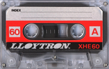 Compact Cassette Lloytron XHE 60 Type I Normal 1994 Europe
