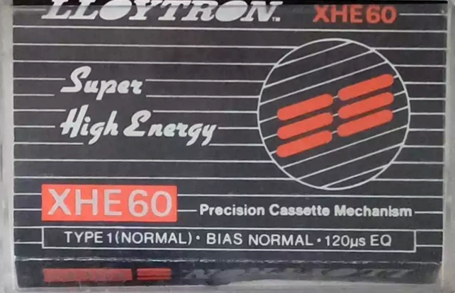 Compact Cassette Lloytron XHE 60 Type I Normal 1994 Europe