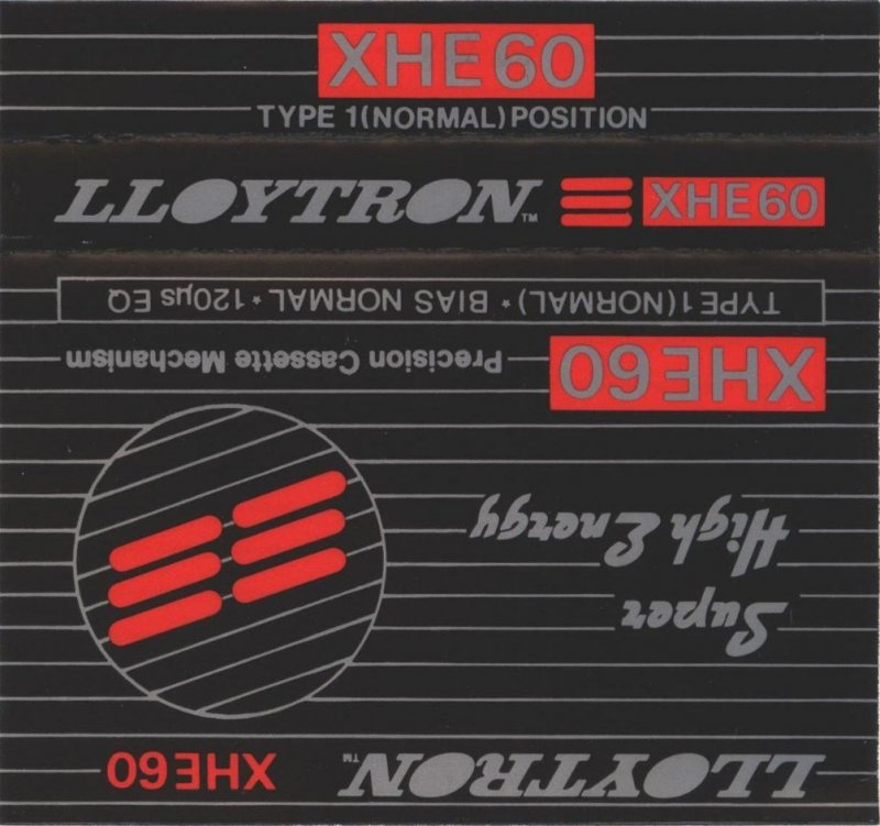 Compact Cassette: Unknown Lloytron -  60