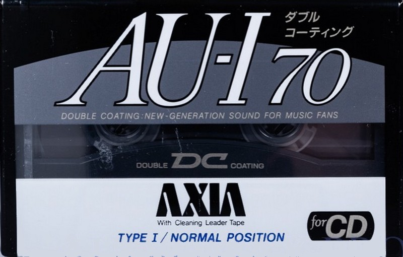 Compact Cassette: FUJI AXIA - AU-I 70