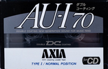 Compact Cassette AXIA AU-I 70 Type I Normal 1991 Japan