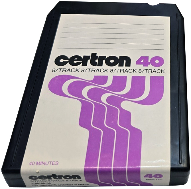 TRACK-8 Certron 40 Type I Normal 1974 USA