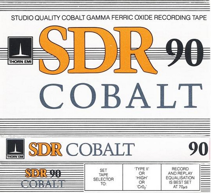 Compact Cassette SDR 90 Type I Normal 1979