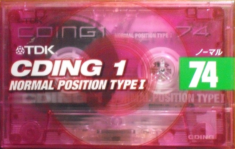 Compact Cassette: TDK  - CDing 1 74