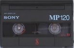Video8, Hi8, Digital8 Sony MP 120 "Video8 P6-120MPC" Type I Normal 1996 North America