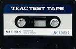 Compact Cassette Teac "MTT-141N" Test Cassette 1981 Europe