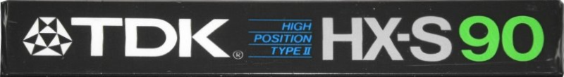 Compact Cassette: TDK  - HX-S 90