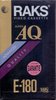 VHS, Video Home System RAKS AQ 180 Type I Normal Europe