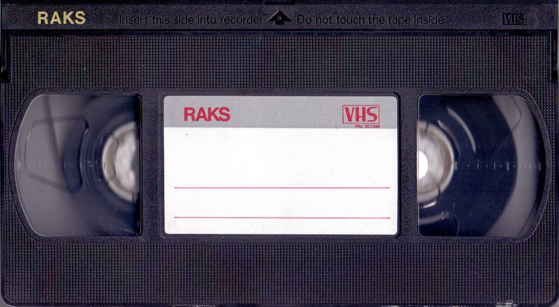 VHS, Video Home System RAKS AQ 180 Type I Normal Europe