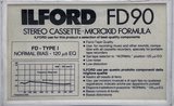 Compact Cassette Ilford FD 90 "Ferro Dinamic" Type I Normal 1984 Europe