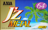 Compact Cassette AXIA J`z Metal 64 "JZMF 64" Type IV Metal 1996 Japan
