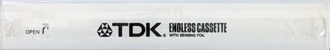 Compact Cassette TDK EC Endless 30 sec "EC-30SG" Endless Cassette 1987 North America