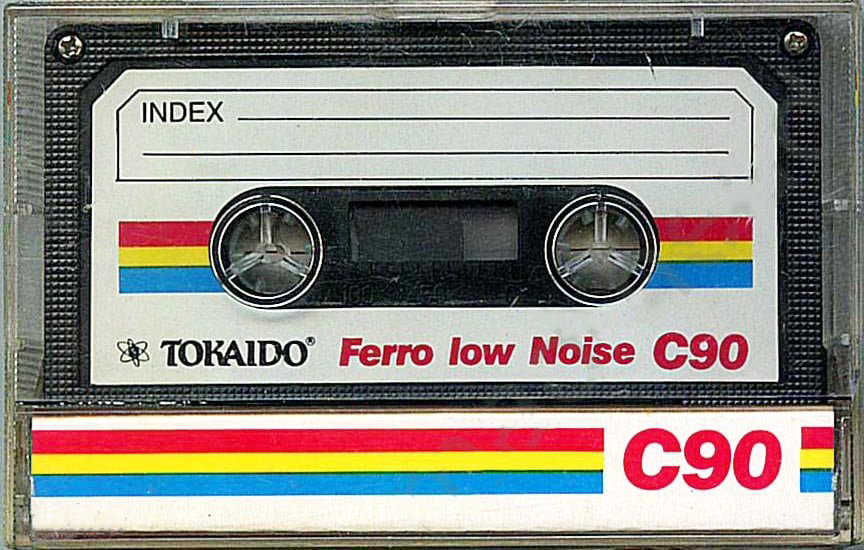 Compact Cassette Tokaido Ferro Low Noise 90 Type I Normal 1989 Europe