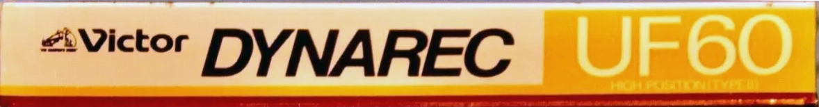 Compact Cassette Victor UF 60 Type II Chrome 1985 Japan