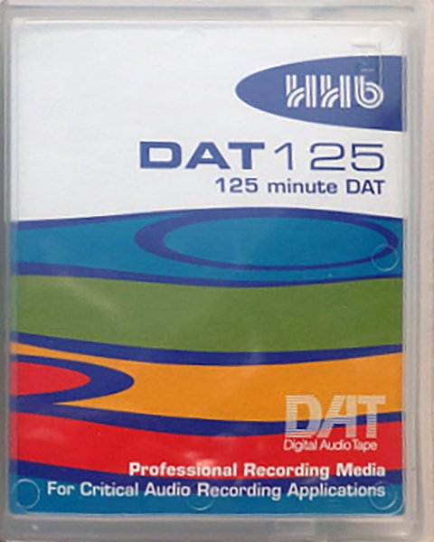 Digital Audio Tape HHB 125 Type IV Metal Japan