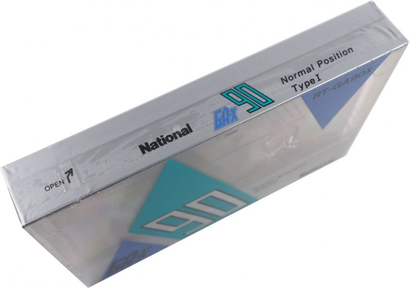 Compact Cassette National GA-X 90 "RT-GA90X" Type I Normal 1987 Japan