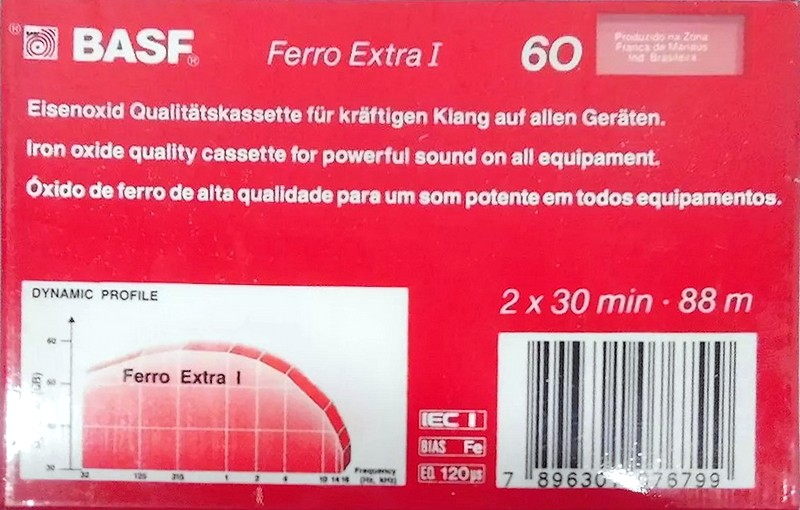 Compact Cassette: BASF  - Ferro Extra I 60