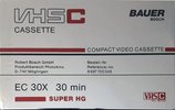 Video8, Hi8, Digital8 Bauer 30 "EC 30X Super HG" Type I Normal Germany