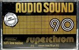 Compact Cassette Audio Sound 90 Type II Chrome 1980 Europe