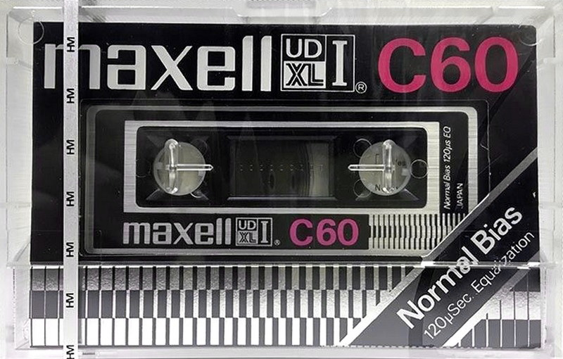 Compact Cassette Maxell UD XLI 60 Type I Normal 1977 USA