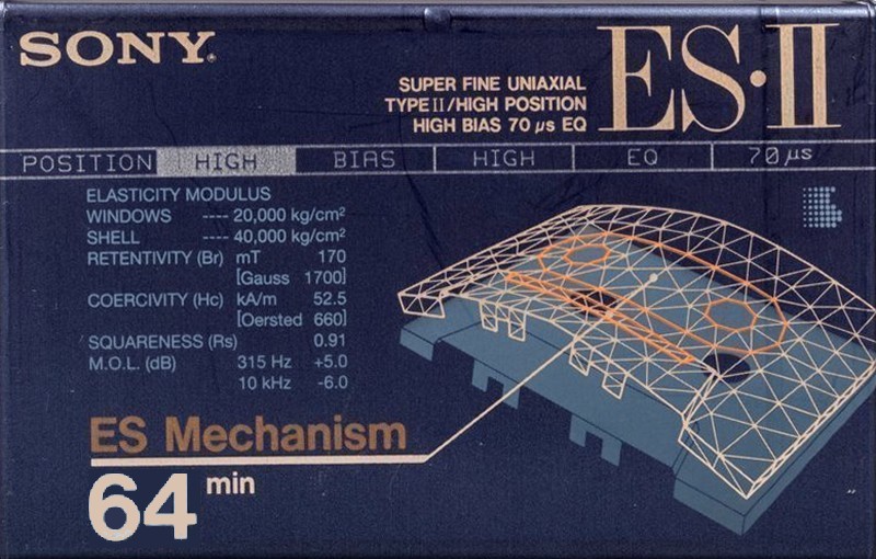 Compact Cassette: Sony  - ES-II 64