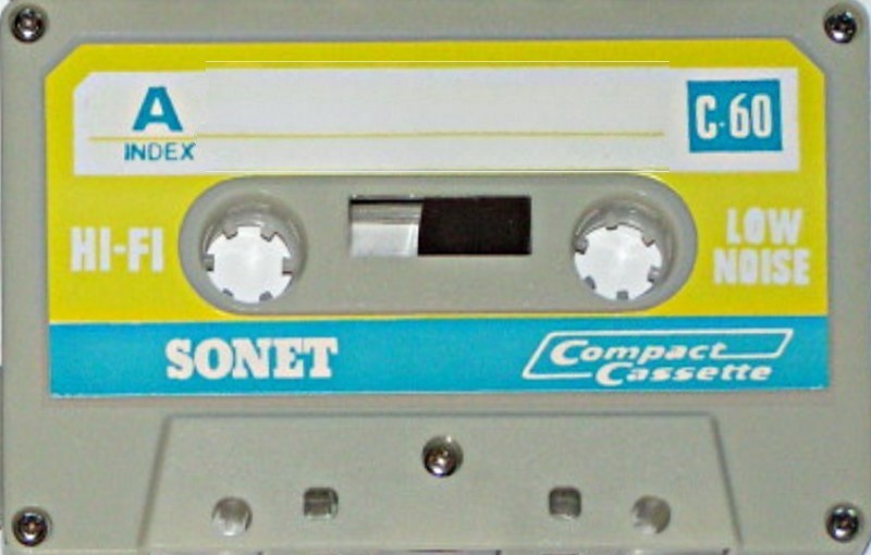 Compact Cassette Sonet Sound 60 Type I Normal Unknown Country