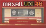 Compact Cassette Maxell UDII / UD2 46 Type II Chrome 1986 Japan