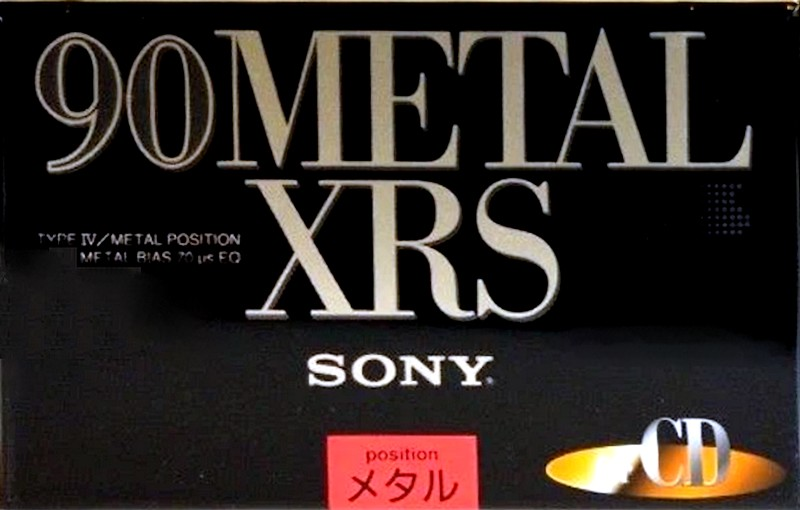 Compact Cassette: Sony  - Metal XRS 90