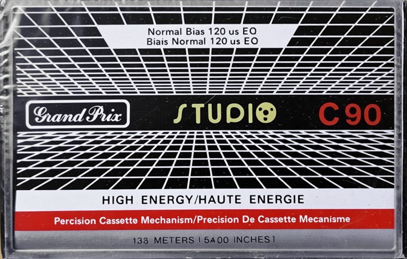 Compact Cassette Studio 90 "MS 450 Grand Prix" Type I Normal Canada