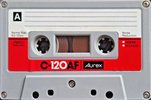 Compact Cassette Aurex AF 120 Type I Normal 1980 Japan