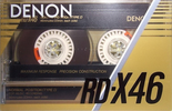 Compact Cassette Denon RD-X 46 "RD-X46M" Type I Normal 1987 Japan