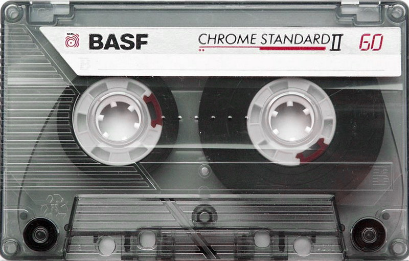 Compact Cassette BASF Chrome Standard II 60 Type II Chrome 1991 Europe