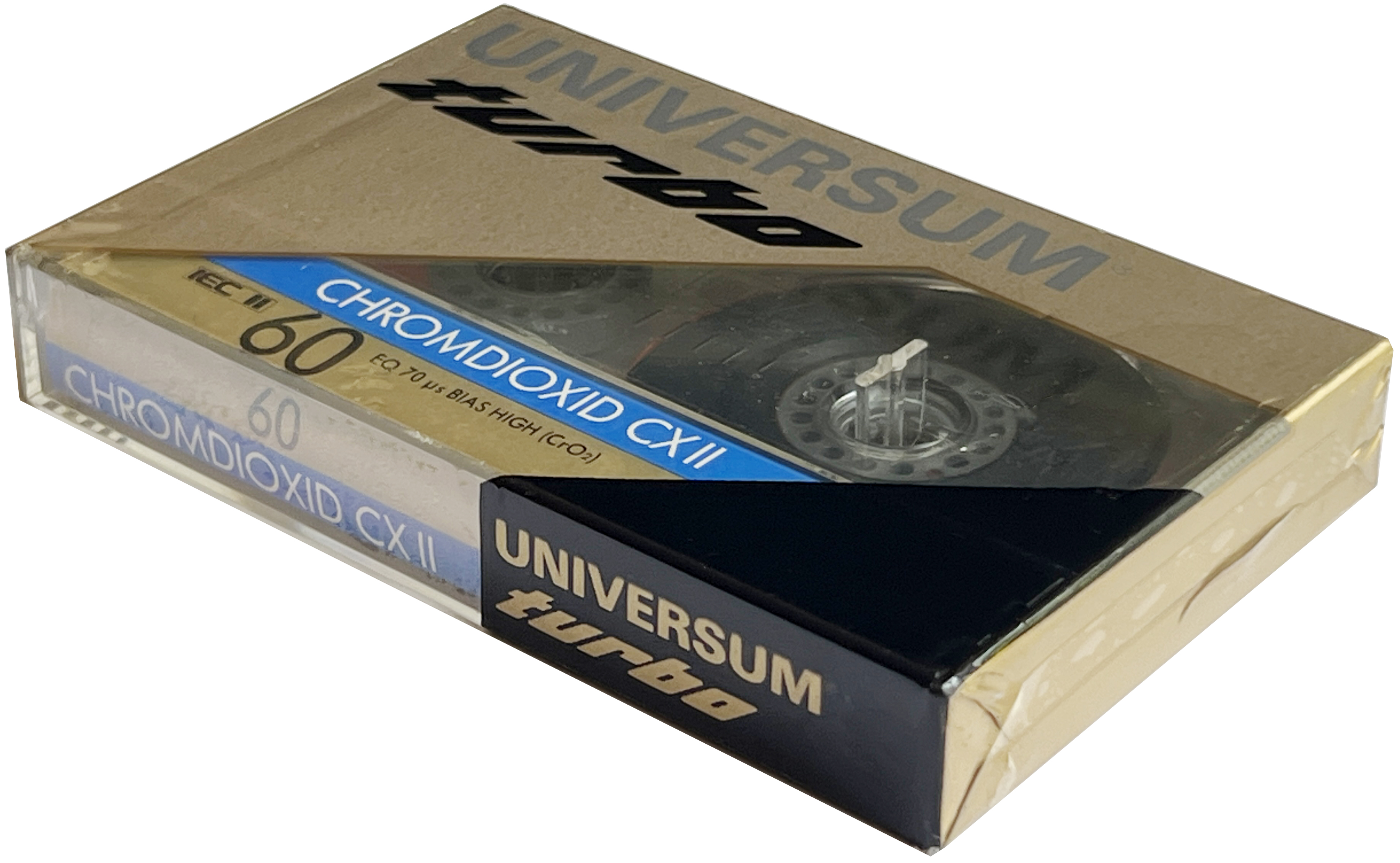 Compact Cassette Universum SCX II 60 Type II Chrome 1987 Europe