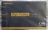 Compact Cassette Hidisc HD 60 "HD-60CT2J-CR" Type II Chrome 2026 Japan