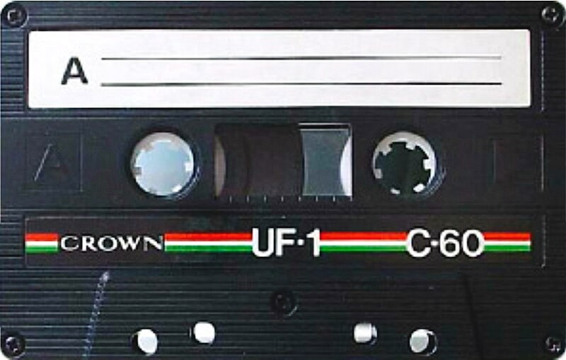 Compact Cassette: Maxell / Hitachi Crown / Crown Radio Corporation - UF-1 60