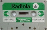 Compact Cassette Radiola Studio Quality 120 Type I Normal 1969 Europe