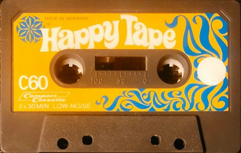 Compact Cassette Happy Tape 60 Type I Normal 1977 Germany